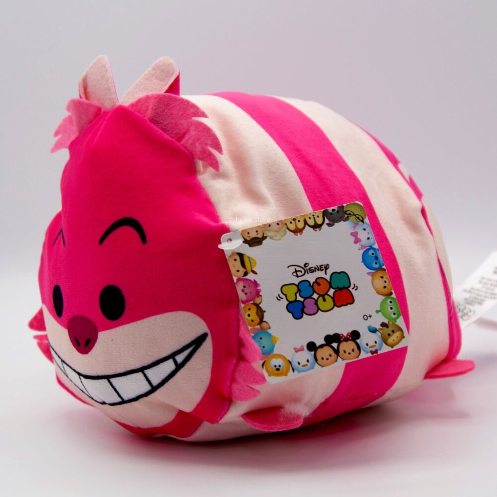 Cheshire Cat Tsum Tsum Plush Medium 8" from Disney's Alice in Wonderland BNWT